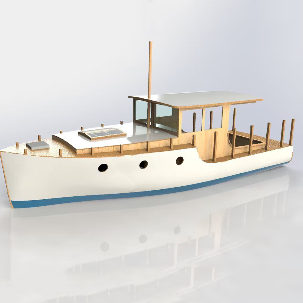 Bateau RC 70cm, petit Yacht cl - Model Kit Yacht avis et prix